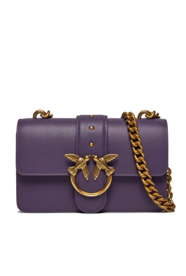 Pinko Дамска чанта Love One Mini C AI 23-24 PLTT 100058 A0F1 Виолетов - Mera.bg
