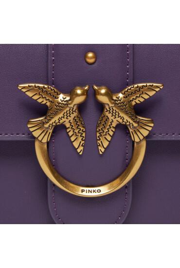Pinko Дамска чанта Love One Mini C AI 23-24 PLTT 100058 A0F1 Виолетов - Mera.bg