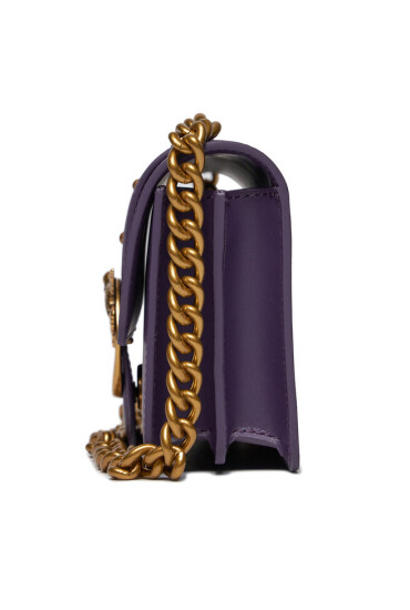 Pinko Дамска чанта Love One Mini C AI 23-24 PLTT 100058 A0F1 Виолетов - Mera.bg