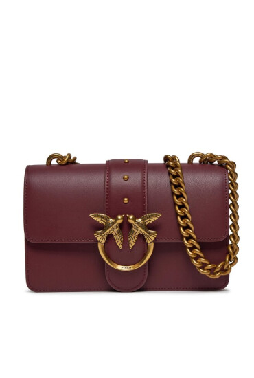 Pinko Дамска чанта Love One Mini C AI 23-24 PLTT 100058 A0F1 Ribes Intenso/Ant WW5Q - Mera.bg