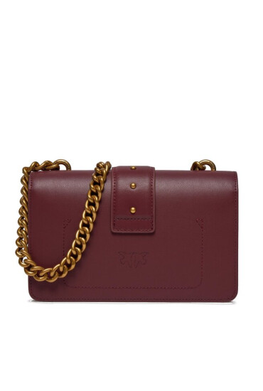 Pinko Дамска чанта Love One Mini C AI 23-24 PLTT 100058 A0F1 Ribes Intenso/Ant WW5Q - Mera.bg