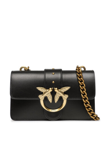 PINKO Дамска чанта Love One Mini C PE 23 PLTT 100058 A0F1 Черен - Mera.bg
