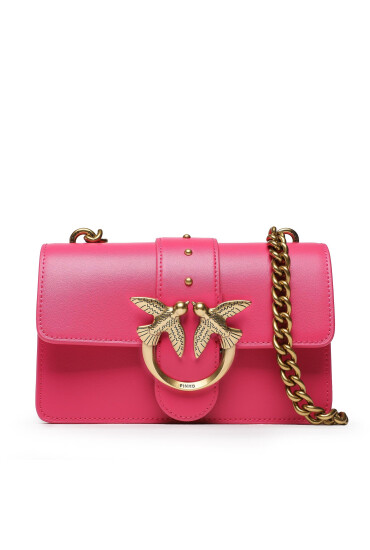 PINKO Дамска чанта Love One Mini C PE 23 PLTT 100058 A0F1 Розов - Mera.bg