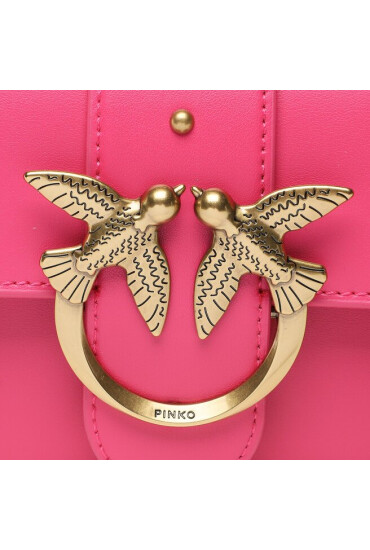 PINKO Дамска чанта Love One Mini C PE 23 PLTT 100058 A0F1 Розов - Mera.bg
