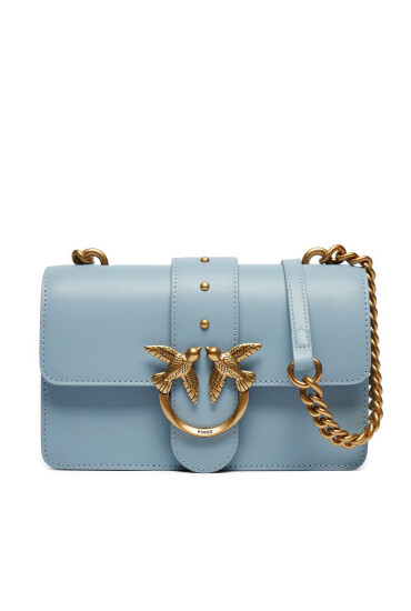 PINKO Дамска чанта Love One Mini Cl 100059 A0F1 Светлосиньо - Mera.bg