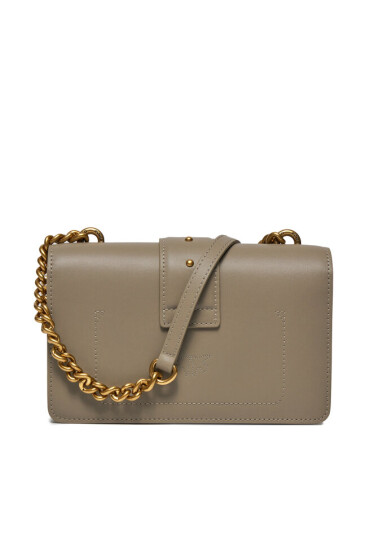 PINKO Дамска чанта Love One Mini Cl AI 23-24 PLTT 100059 A0F1 Сив - Mera.bg