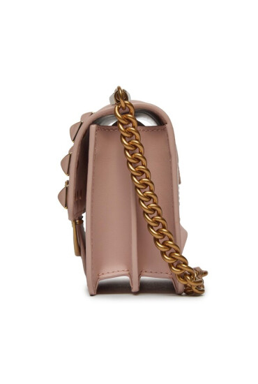 Pinko Дамска чанта Love One Mini Cl AI 23-24 PLTT 100059 A0NF Cipria O81Q - Mera.bg