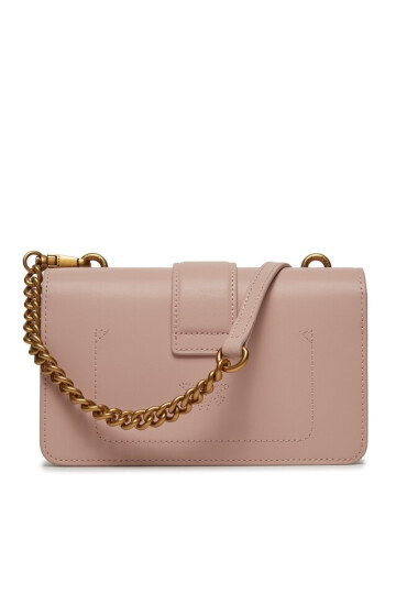 Pinko Дамска чанта Love One Mini Cl AI 23-24 PLTT 100059 A0NF Cipria O81Q - Mera.bg