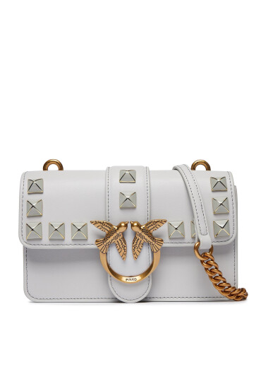 Pinko Дамска чанта Love One Mini Cl AI 23-24 PLTT 100059 A0NF Grey I30Q - Mera.bg