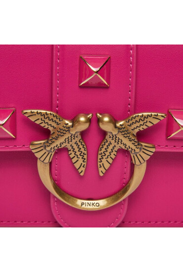Pinko Дамска чанта Love One Mini Cl AI 23-24 PLTT 100059 A0NF Pink Pink N17Q - Mera.bg