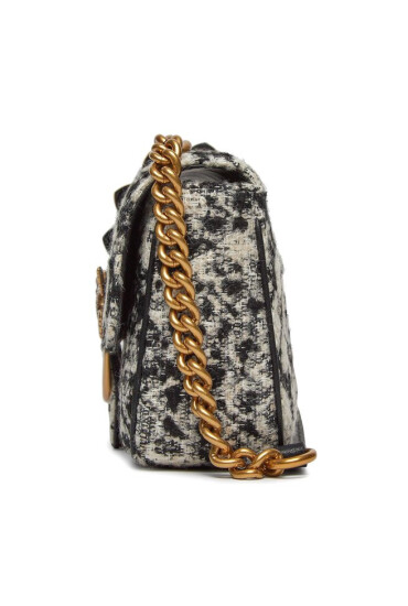 Pinko Дамска чанта Love One Mini Cl AI 23-24 PLTT 100059 A17A Bianco/Nero ZZ1Q - Mera.bg