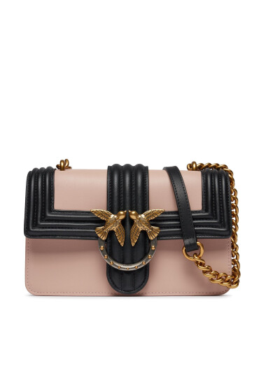 Pinko Дамска чанта Love One Mini Cl AI 23-24 PPR 100059 A177 Cipria 081Q - Mera.bg