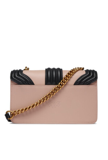 Pinko Дамска чанта Love One Mini Cl AI 23-24 PPR 100059 A177 Cipria 081Q - Mera.bg