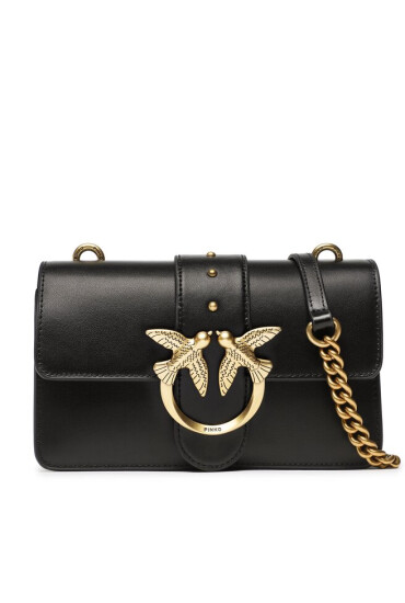 PINKO Дамска чанта Love One Mini Cl PE 23 PLTT 100059 A0F1 Черен - Mera.bg