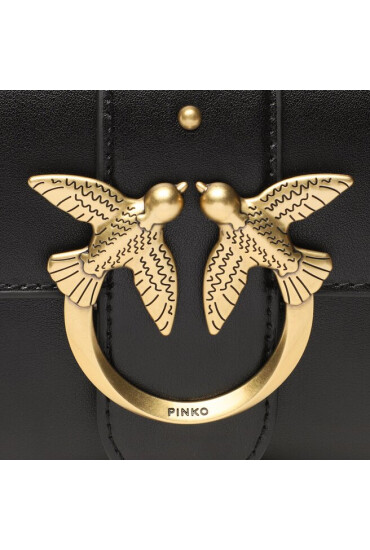 PINKO Дамска чанта Love One Mini Cl PE 23 PLTT 100059 A0F1 Черен - Mera.bg