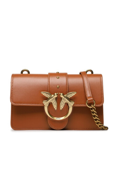 Pinko Дамска чанта Love One Mini Cl PE 23 PLTT 100059 A0F1 Cuoio L58Q - Mera.bg