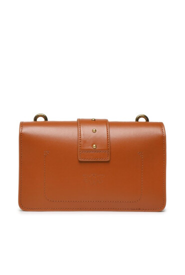Pinko Дамска чанта Love One Mini Cl PE 23 PLTT 100059 A0F1 Cuoio L58Q - Mera.bg