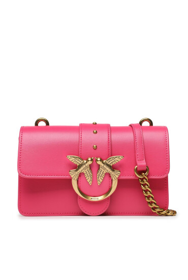 Pinko Дамска чанта Love One Mini Cl PE 23 PLTT 100059 A0F1 Розов - Mera.bg