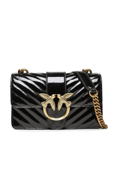 Pinko Дамска чанта Love One Mini Cl PE 23 PLTT 100059 A0F4 Black Z99Q - Mera.bg