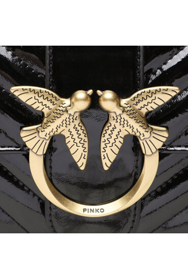 Pinko Дамска чанта Love One Mini Cl PE 23 PLTT 100059 A0F4 Black Z99Q - Mera.bg