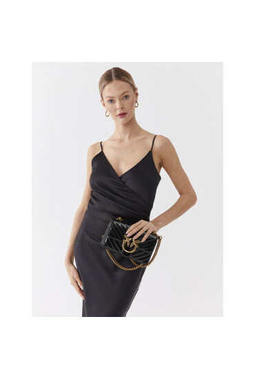 Pinko Дамска чанта Love One Mini Cl PE 23 PLTT 100059 A0F4 Black Z99Q - Mera.bg