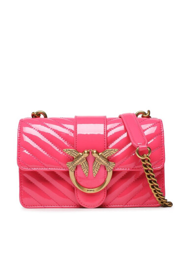 Pinko Дамска чанта Love One Mini Cl PE 23 PLTT 100059 A0F4 Pink N17Q - Mera.bg