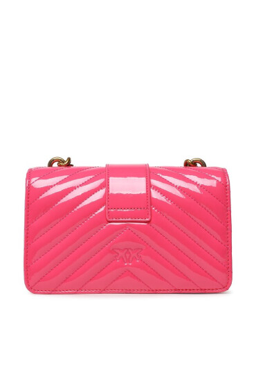Pinko Дамска чанта Love One Mini Cl PE 23 PLTT 100059 A0F4 Pink N17Q - Mera.bg