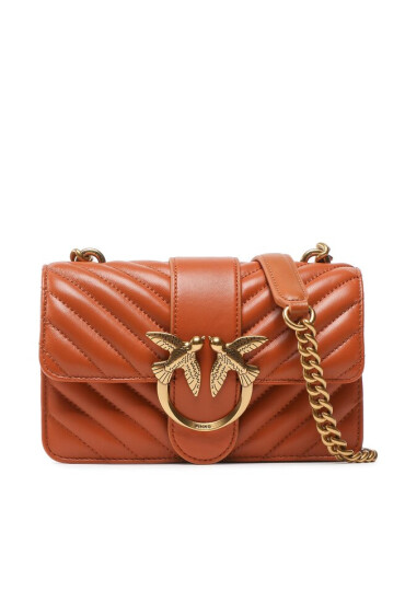 Pinko Дамска чанта Love One Mini Cl PE 23 PLTT 100059 A0GK Cuoio L58Q - Mera.bg