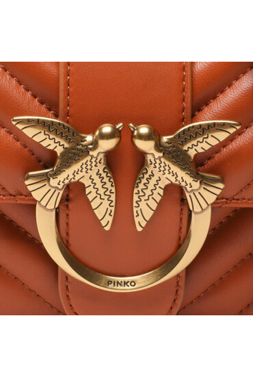 Pinko Дамска чанта Love One Mini Cl PE 23 PLTT 100059 A0GK Cuoio L58Q - Mera.bg