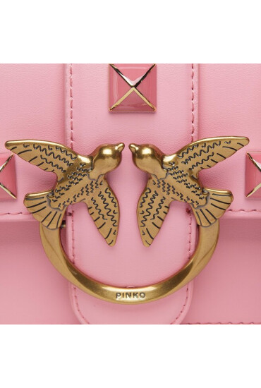 Pinko Дамска чанта Love One Mini Cl PE 23 PLTT 100059 A0NF Розов - Mera.bg