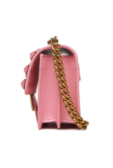 Pinko Дамска чанта Love One Mini Cl PE 23 PLTT 100059 A0NF Розов - Mera.bg