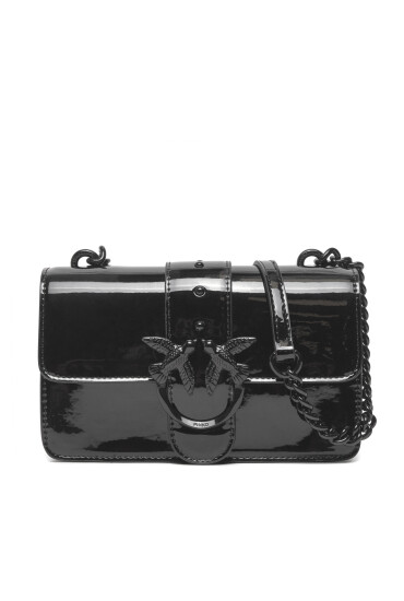 Pinko Дамска чанта Love One Mini Cl PE 24 PLTT 100059 A1JD Черен - Mera.bg