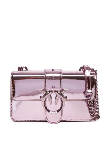 PINKO Дамска чанта Love One Mini Cl PE 24 PLTT 100059 A1JD Виолетов - Mera.bg