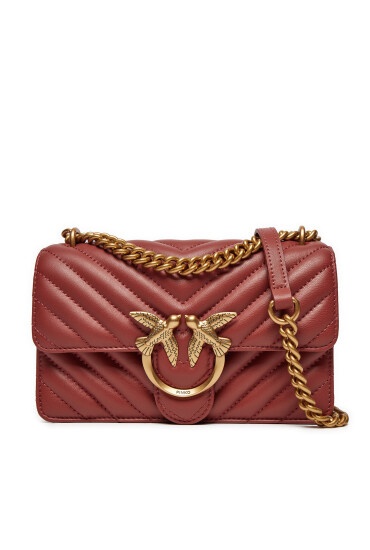 PINKO Дамска чанта Love One Mini Dc 100074 A0GK Кафяв - Mera.bg