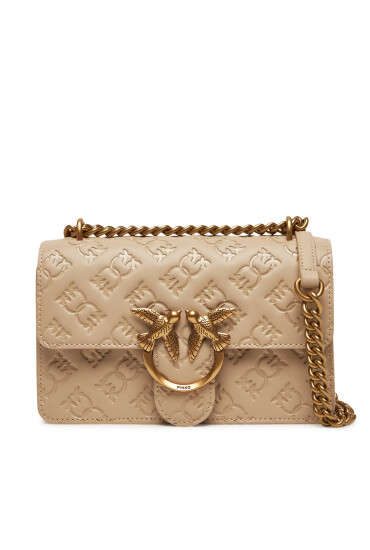 PINKO Дамска чанта Love One Mini Dc 100074 A1YB C50Q Бежов - Mera.bg