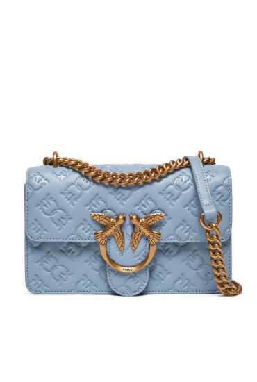 PINKO Дамска чанта Love One Mini Dc 100074 A1YB E57Q Светлосиньо - Mera.bg