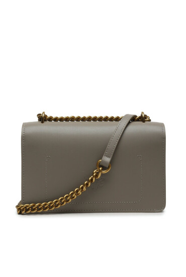 PINKO Дамска чанта Love One Mini Dc AI 23-24 PCPL 100074 A0F1 Сив - Mera.bg