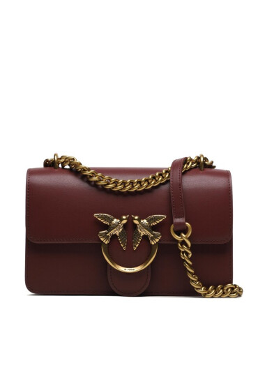 Pinko Дамска чанта Love One Mini Dc. AI 23-24 PLTT 100074 A0F1 Бордо - Mera.bg