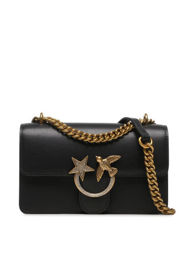 Pinko Дамска чанта Love One Mini Dc AI 23-24 PLTT 100074 A10G Черен - Mera.bg