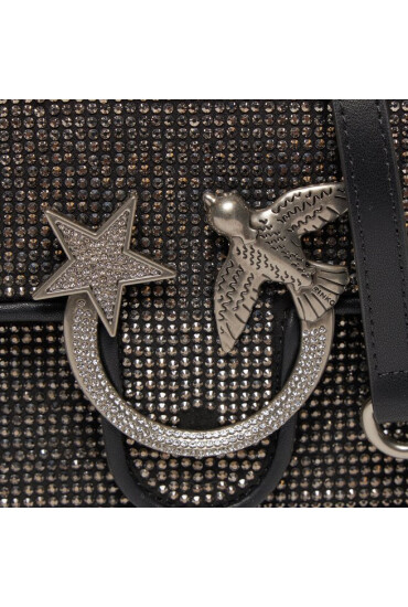 Pinko Дамска чанта Love One Mini Dc AI 23-24 PLTT 100074 A17Z Black Z99O - Mera.bg