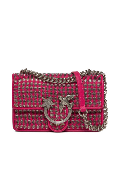 Pinko Дамска чанта Love One Mini Dc AI 23-24 PLTT 100074 A17Z Розов - Mera.bg