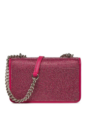 Pinko Дамска чанта Love One Mini Dc AI 23-24 PLTT 100074 A17Z Розов - Mera.bg