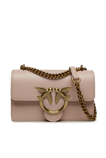 PINKO Дамска чанта Love One Mini Dc PE 23 PLTT 100074 A0F1 Розов - Mera.bg