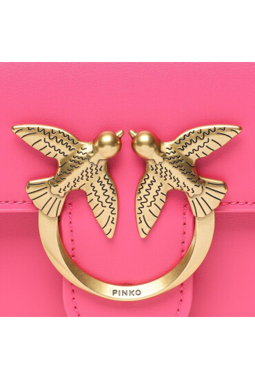 Pinko Дамска чанта Love One Mini Dc PE 23 PLTT 100074 A0F1 Pink N17Q - Mera.bg
