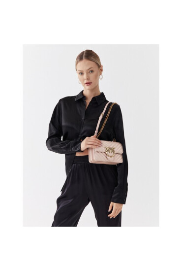 PINKO Дамска чанта Love One Mini Dc PE 23 PLTT 100074 A0GK Розов - Mera.bg