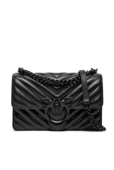 Pinko Дамска чанта Love One Mini Dc PE 24 PLTT 100074 A1J8 Черен - Mera.bg