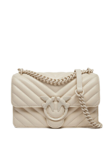 Pinko Дамска чанта Love One Mini Dc PE 24 PLTT 100074 A1J8 Екрю - Mera.bg