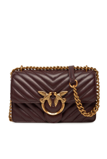 PINKO Дамска чанта Love One Mini Dc PE 25 PCPL 100074 A0F1 Виолетов - Mera.bg