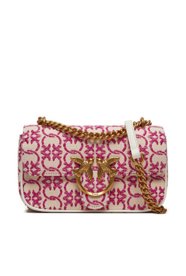 Pinko Дамска чанта Love One Mini Dc Single Side PE 24 PLTT 102938 A1KU Цветен - Mera.bg