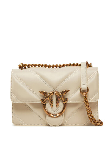 PINKO Дамска чанта Love One Mini Light 104550 A26Z Екрю - Mera.bg